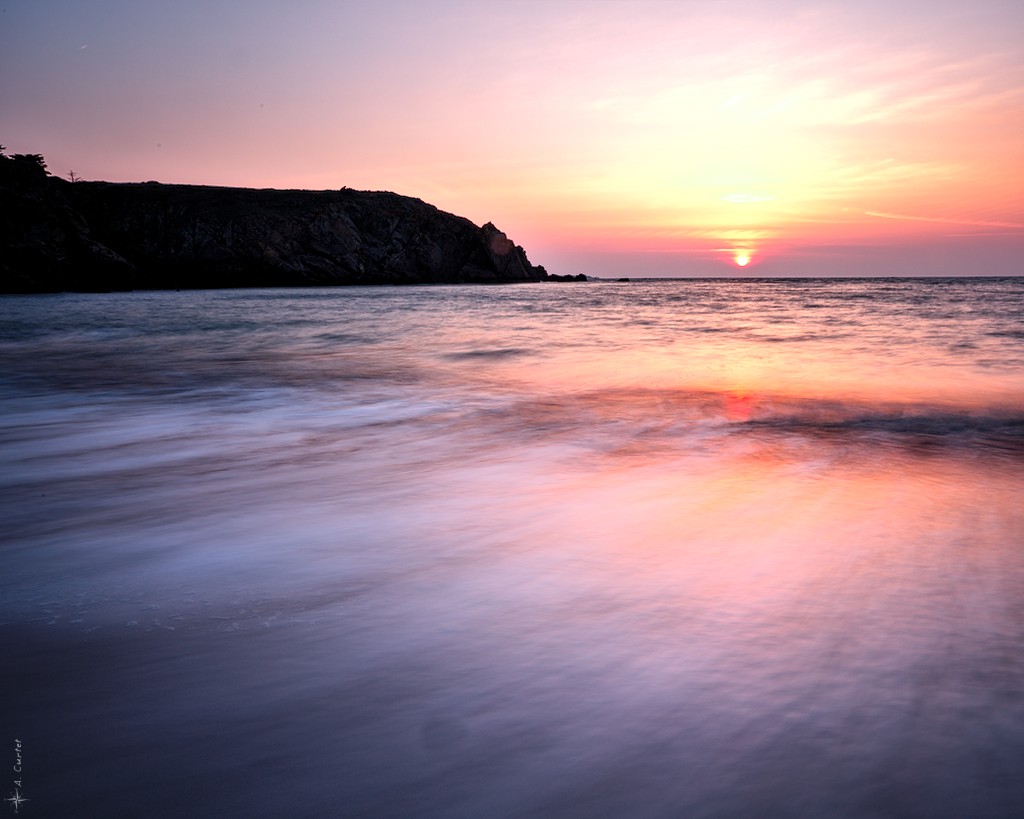 Lever de soleil aux Soux